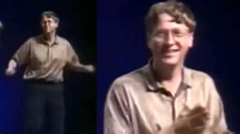 Bill Gates dances at Windows launch party in 1995, watch video! | Viral ...