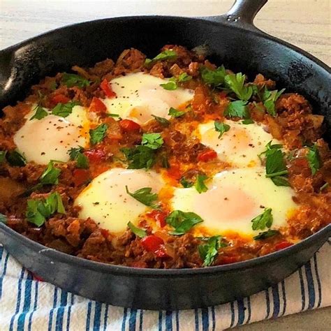 Low Carb Chorizo And Eggs Breakfast And Dinner Chorizo And Eggs Chorizo Recipes