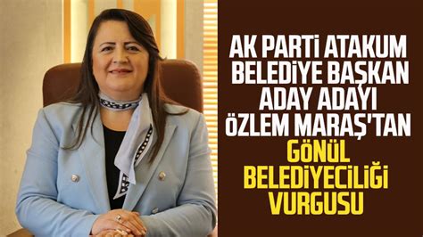 Ak Parti Atakum Belediye Ba Kan Aday Aday Zlem Mara Tan G N L