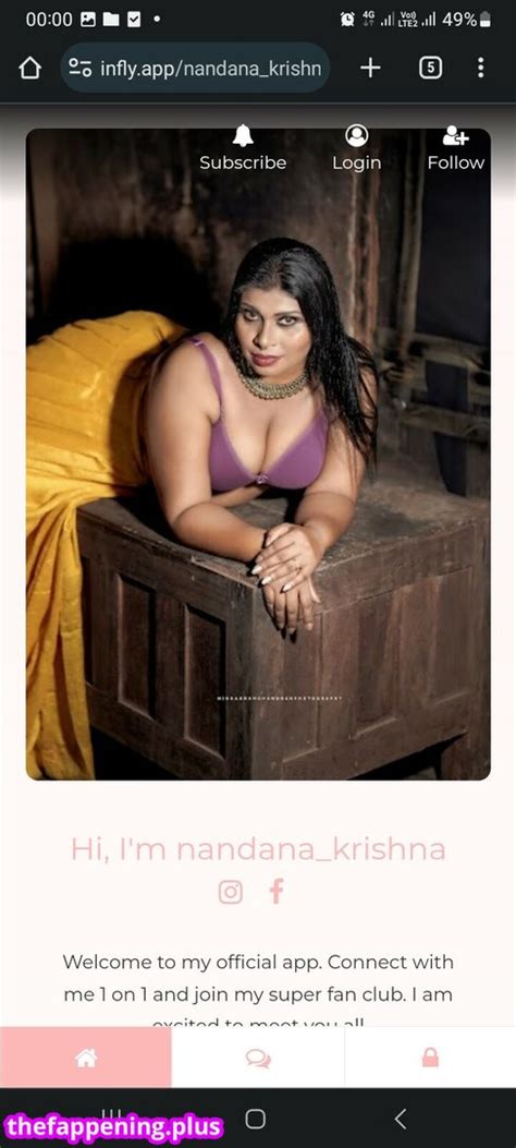 Nandana Krishna Soul Of Danseuse Nude OnlyFans Photo 13 The