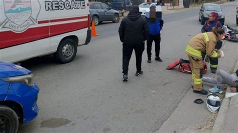 Un Motociclista Herido Tras Haber Chocado Con Un Auto El Diario De