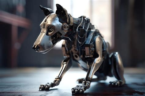 Premium AI Image | Robot dog AI generated