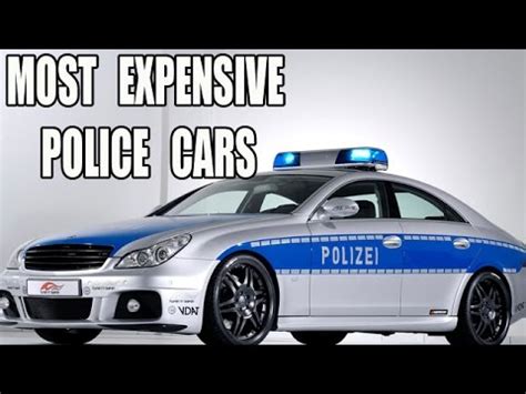 Most Expensive Police Cars Around The World Part Youtube