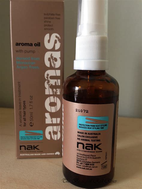 The Beauty of Red Roses: NAK Aroma Oil