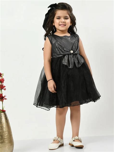 Black Party Wear Dress At Rs 340piece Kids Party Wear Dresses In New