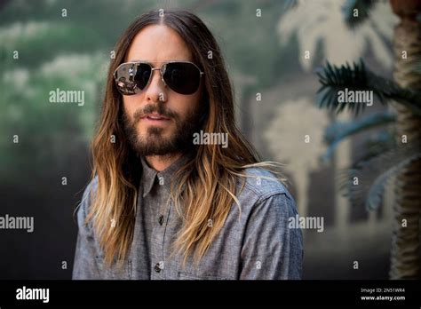 Jared Leto Poses For A Portrait During A Press Junket To Promote His