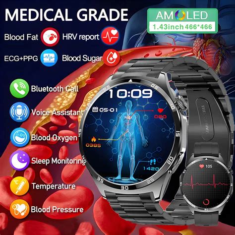 Montre médicale intelligente qualité traitement laser Test et Avis