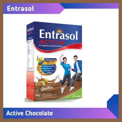 Entrasol Active Chocolate Harga Promo Informasi Produk