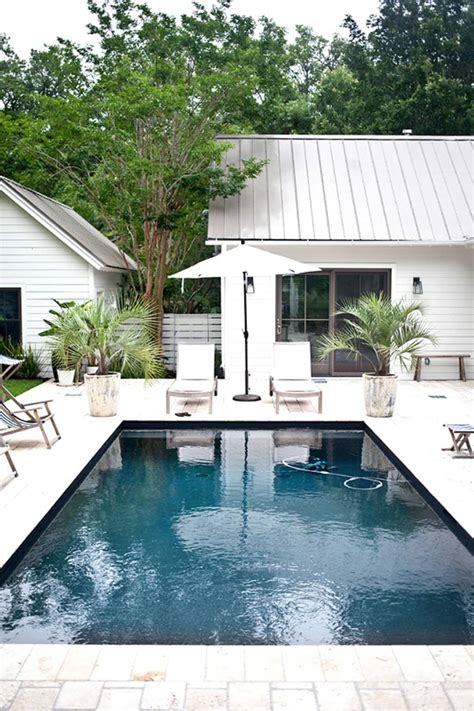 9 Alluring Dark Bottom Pools That Are Just A Step More Special Than