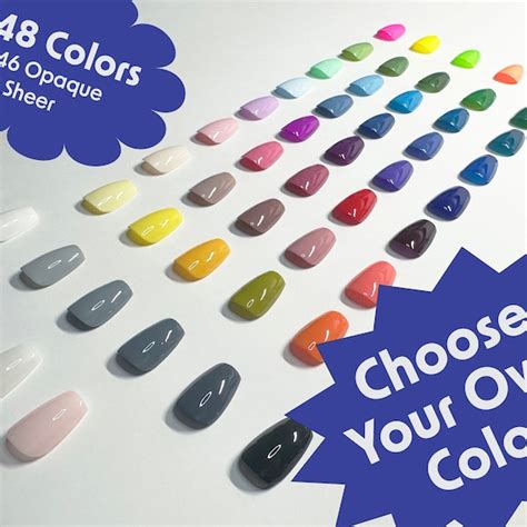 Nude Color Nails Etsy