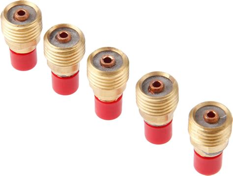 Mtsooning 5PCS 45V26 2 4mm 3 32inchs Gas Lens Collet Body Copper