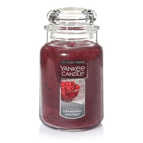 Yankee Candle Cranberry Chutney Original Large Jar Scented Candle