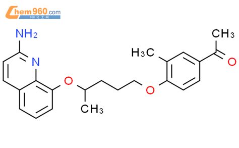 635756 29 5 Ethanone 1 4 4 2 Amino 8 Quinolinyl Oxy Pentyl Oxy 3