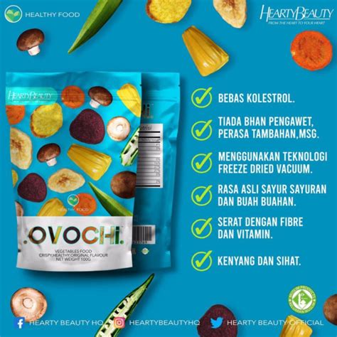 KEREPEK SIHAT OVOCHI SNEK SAYURAN KERING MIX CHIPS OKRA Shopee Malaysia