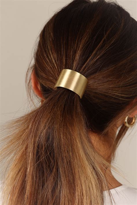 Aria Hair Cuff Gold Petal And Pup Usa