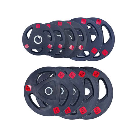 150kg Rubber Tri Grip Weight Plates Package Type A Bunnings Australia