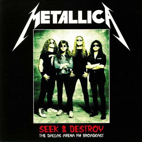 Seek Destroy The Dallas Arena Fm Broadcast By Metallica LP With