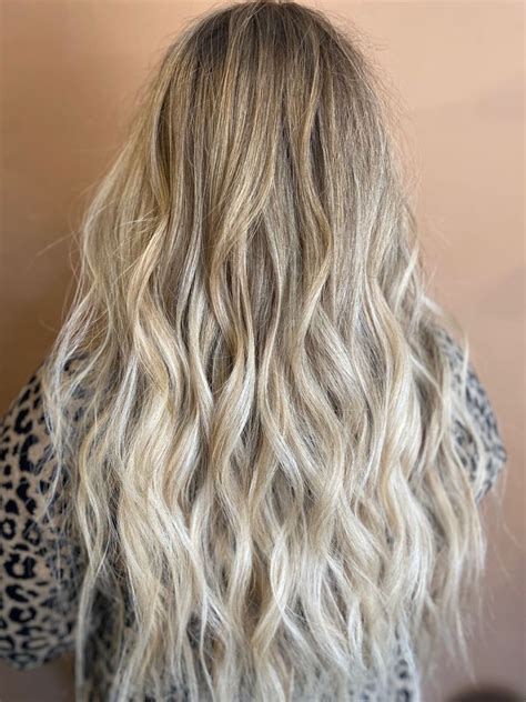 Ashy Blonde Babylights And Balayage