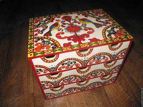 Русские народные промыслы. Борецкая роспись.: id77 — LiveJournal