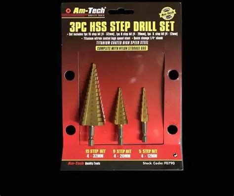 Pc Hss Step Drill Set Lazada Ph