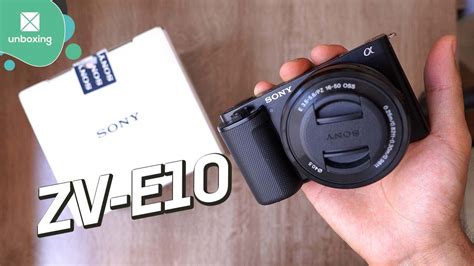 Sony Zv E10 Unboxing En Español Youtube