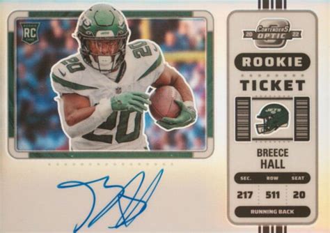 2022 Panini Contenders Optic Rookie Ticket RPS Autographs Variation