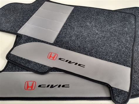 Tapetes Automotivos Honda Civic 2015 Personalizados No Elo7 VM