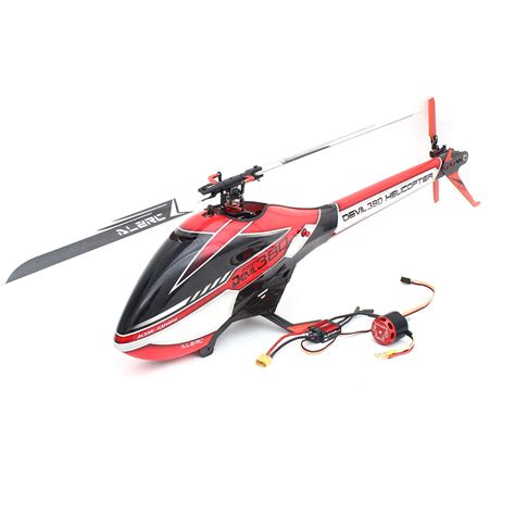 Alzrc Devil 380 Fast Fbl 6ch 3d Flying Rc Helicopter Kit With 3120 Pro