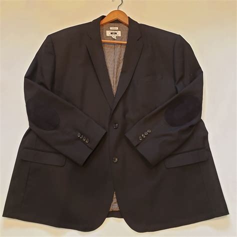 Joseph Abboud Wool Blend Elbow Patch Blazer X Gem