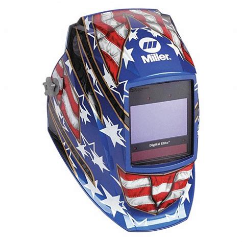 Miller Electric Auto Darkening 4 Arc Sensors Welding Helmet 34c385