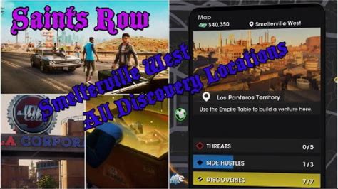 All Discovery Locations Smelterville West Los Panteros Saints Row