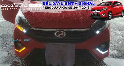 Perodua Axia Se Spec Daylight Daytime Drl Signal Fog Lamp