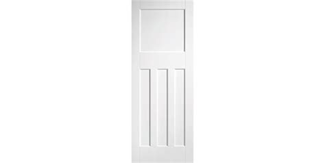 Lpd Dx S Style Panel Solid White Primed Internal Door From