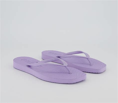 Sleepers Sleepers Tapered Flip Flops Lavender Womens Sandals