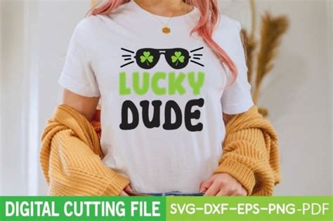 Lucky Dude Svg Graphic By Digital Svg Design Stor · Creative Fabrica