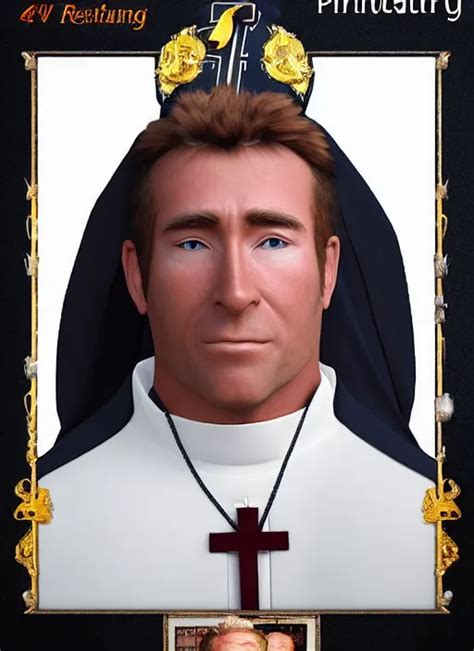 Billy Herrington Priest 4 K Real Life Photo Stable Diffusion OpenArt