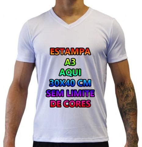 Camisa Dry Fit Branca Personalizada A Sua Estampa Ou Em Capanema Pa