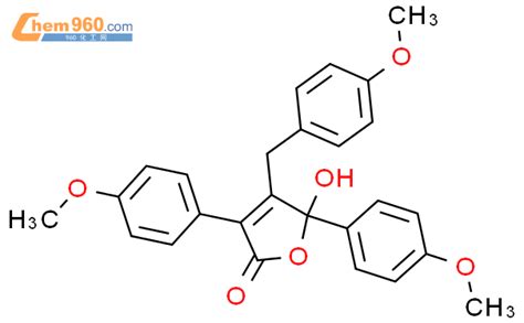 162256 45 3 2 5H Furanone 5 Hydroxy 3 5 Bis 4 Methoxyphenyl 4 4