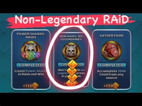 Empires Puzzles PoV Challenge WiN RAiD With No Legendaries YouTube