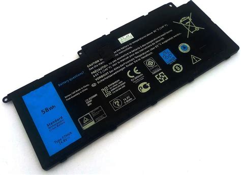 Hubei F Hvr G Yjm Vnh T T J Batterie D Ordinateur Portable Pour Dell