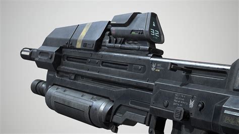 Recreation of the Reach Assault Rifle : halo