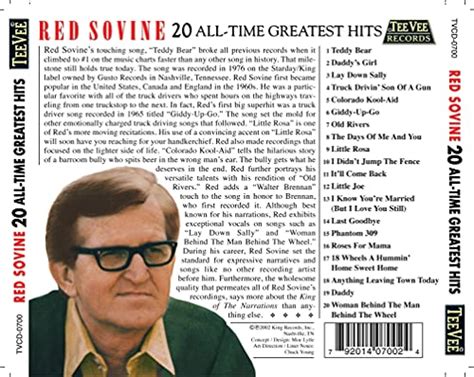 Red Sovine 20 All Time Greatest Hits Wantitall