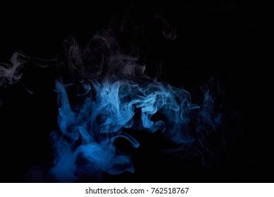 Blue Purple Vape Smoke Ring On Stock Photo 762521998 Shutterstock