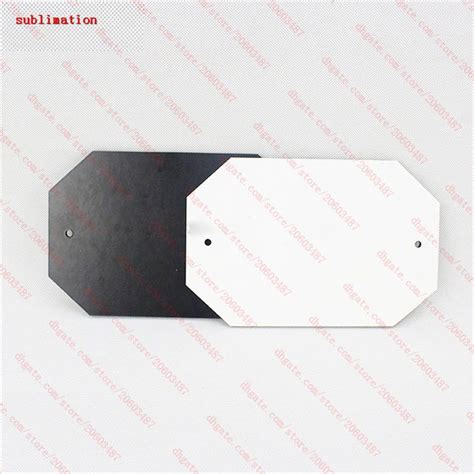 Sublimation Sublimation Mdf Blank Wall Plaques Door Hanger Number Plate