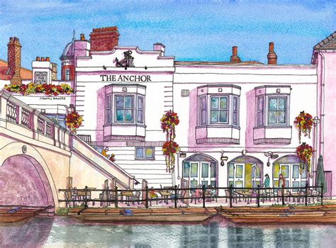 The Anchor Cambridge Naomi Davies Art