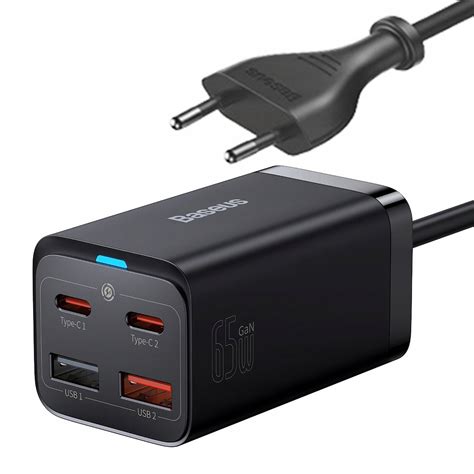 Baseus Szybka Adowarka Sieciowa Gan Pro X Usb C Usb W Mocny