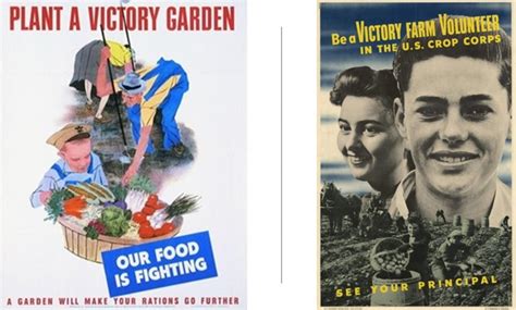 Wwii Propaganda Posters Victory Gardens