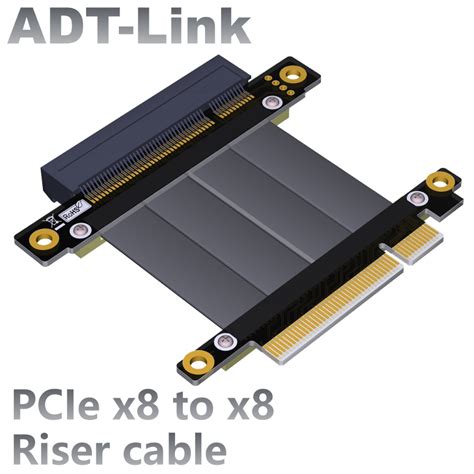 訂製 ADT Link PCI E 3 0 x8延長線 Riser卡 8x 全速穩定 工 蝦皮購物