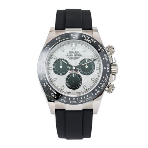 Rolex Daytona Ln Meteorite Dial Rubber Strap