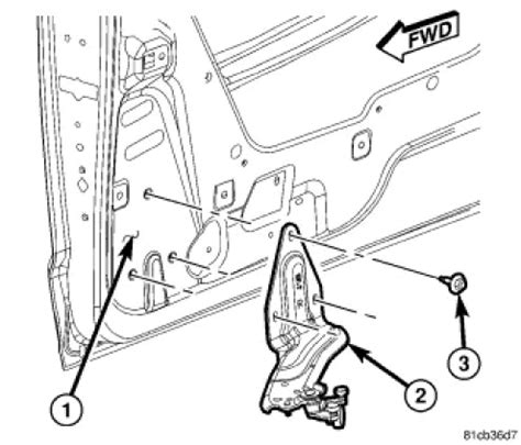 How To Remove Sliding Door Panel On Dodge Caravan